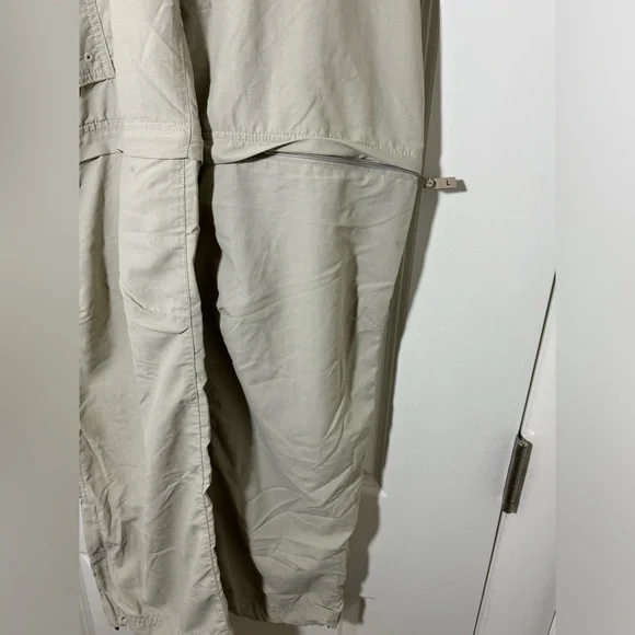 Columbia womens  Convertible Cargo Pants - Light Khaki #124 - Picture 5 of 7